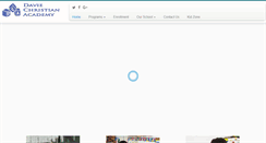 Desktop Screenshot of daviechristianacademy.com